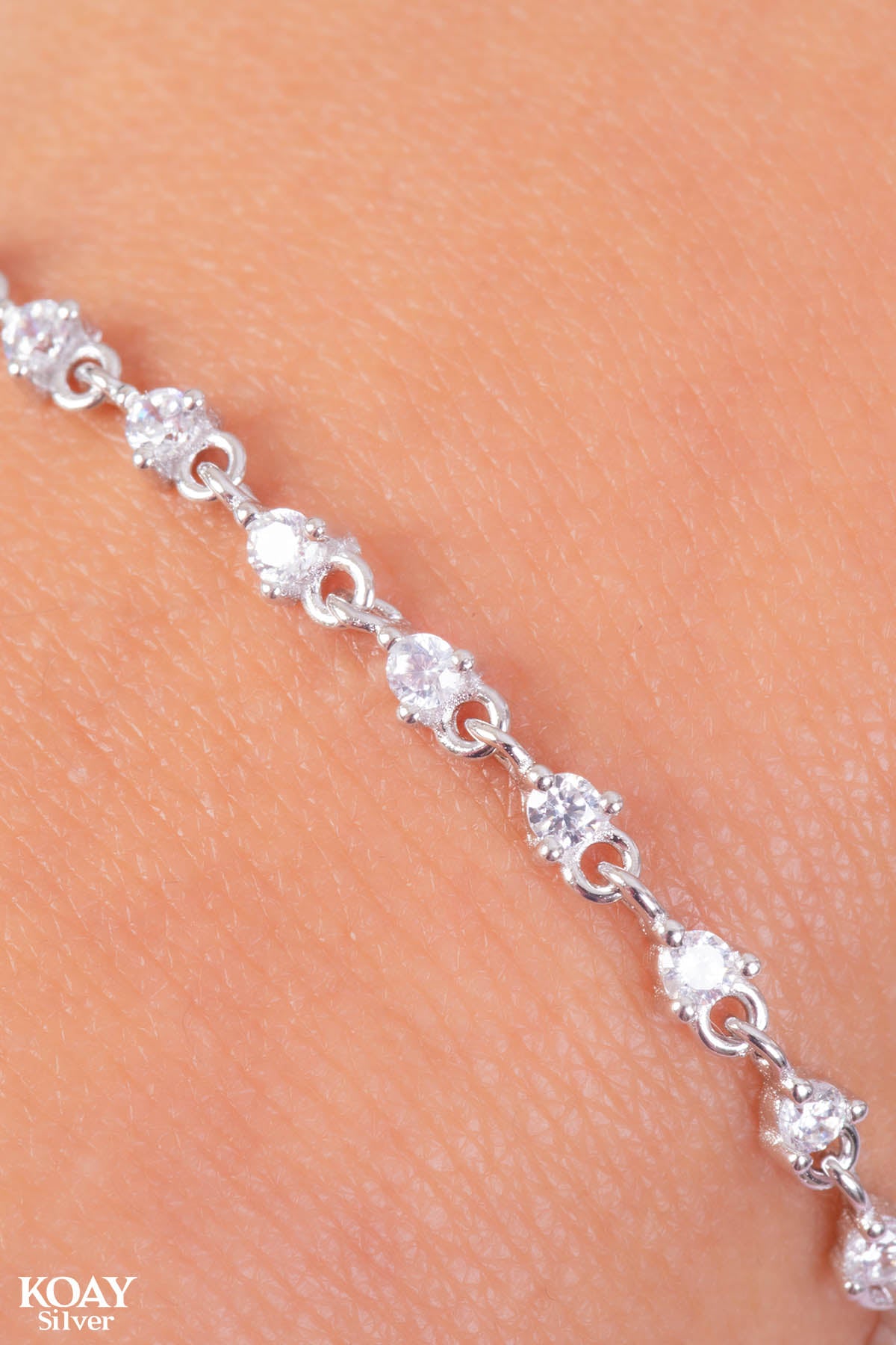 Zircons Bracelet (010-Zircon)