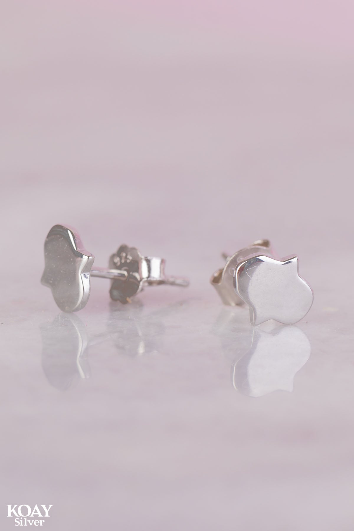 Plain Hand Earring