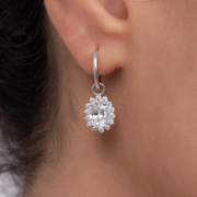 Zircon Hoop (033) Earring