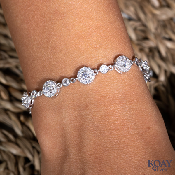 Circles Zircon Bracelet