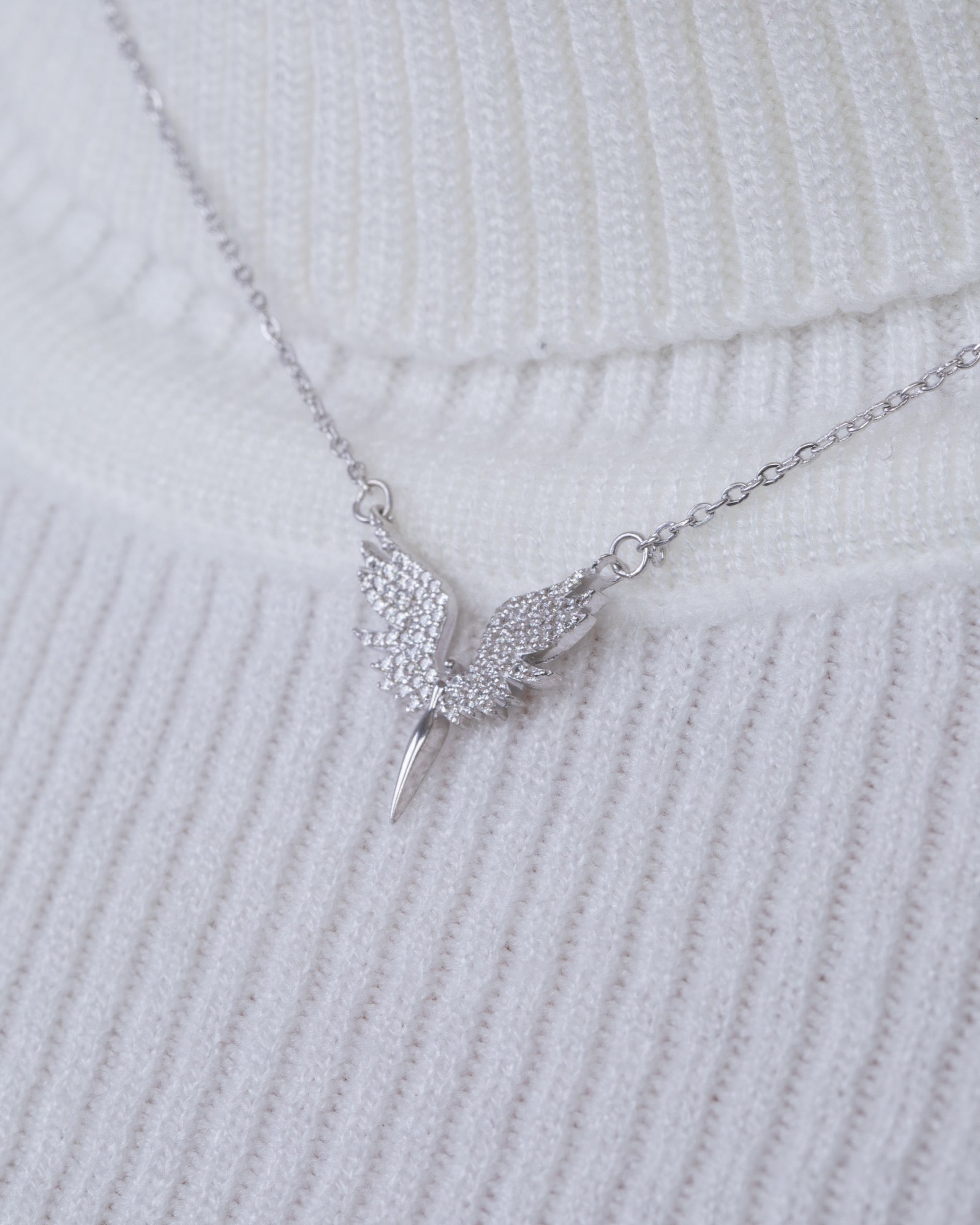 Zircon Angel Necklace