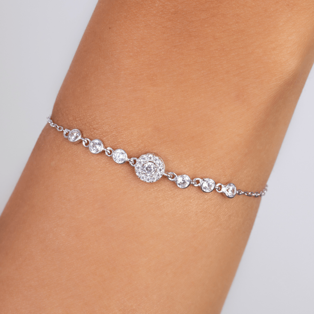 Circle Zircon (01) Bracelet