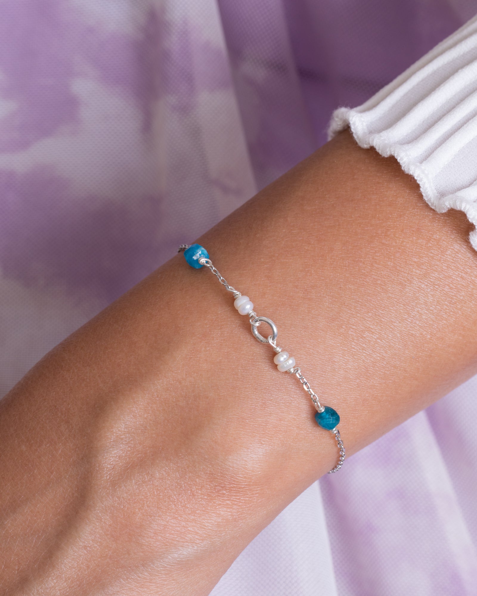 Apatite and Pearl Stones B
