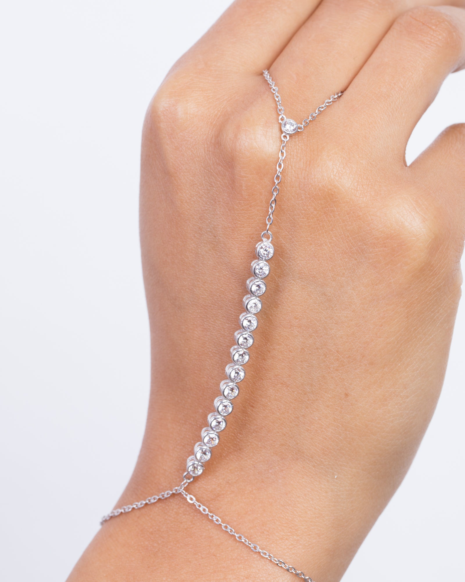 Zircon Tennis Handchain