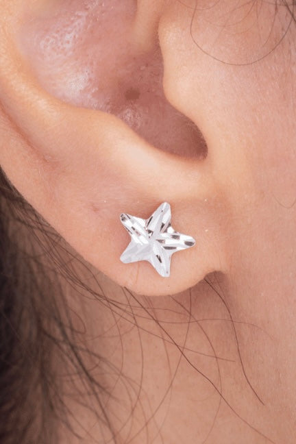 Plain Star (02) Earring