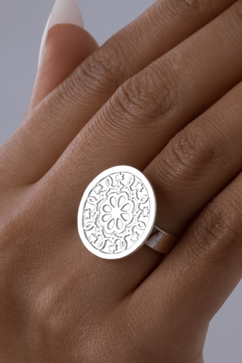 Boho Flower (01) Ring