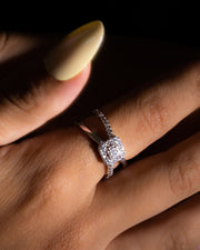 Square Zircon Double Layer R
