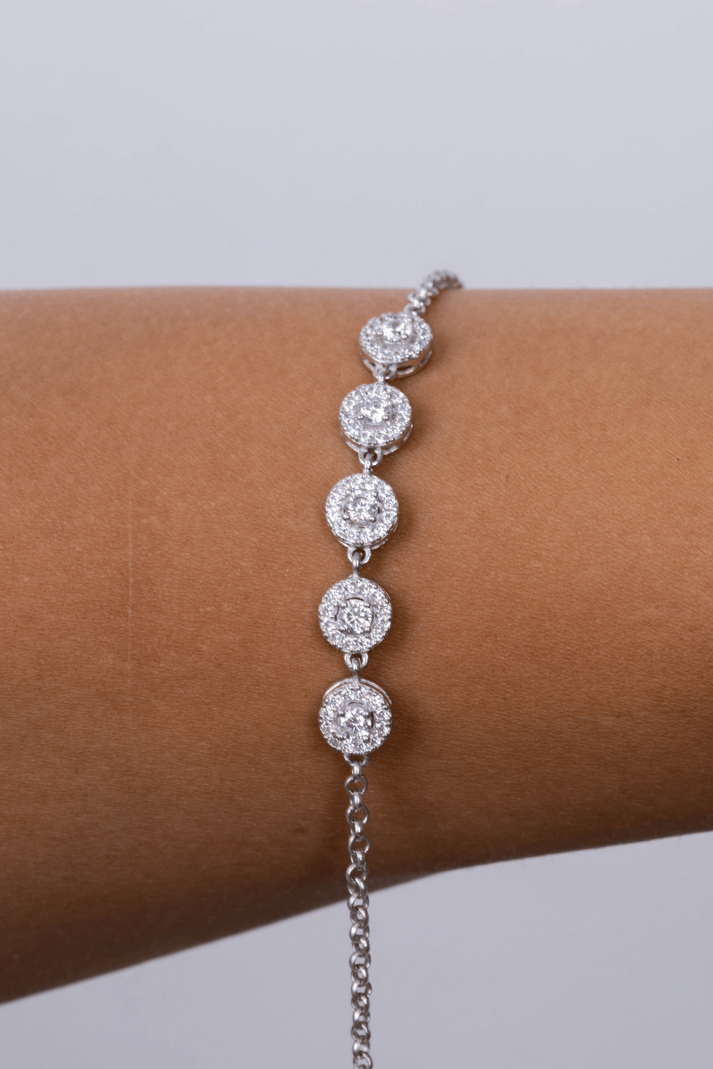 Circle Zircon (05) Bracelet
