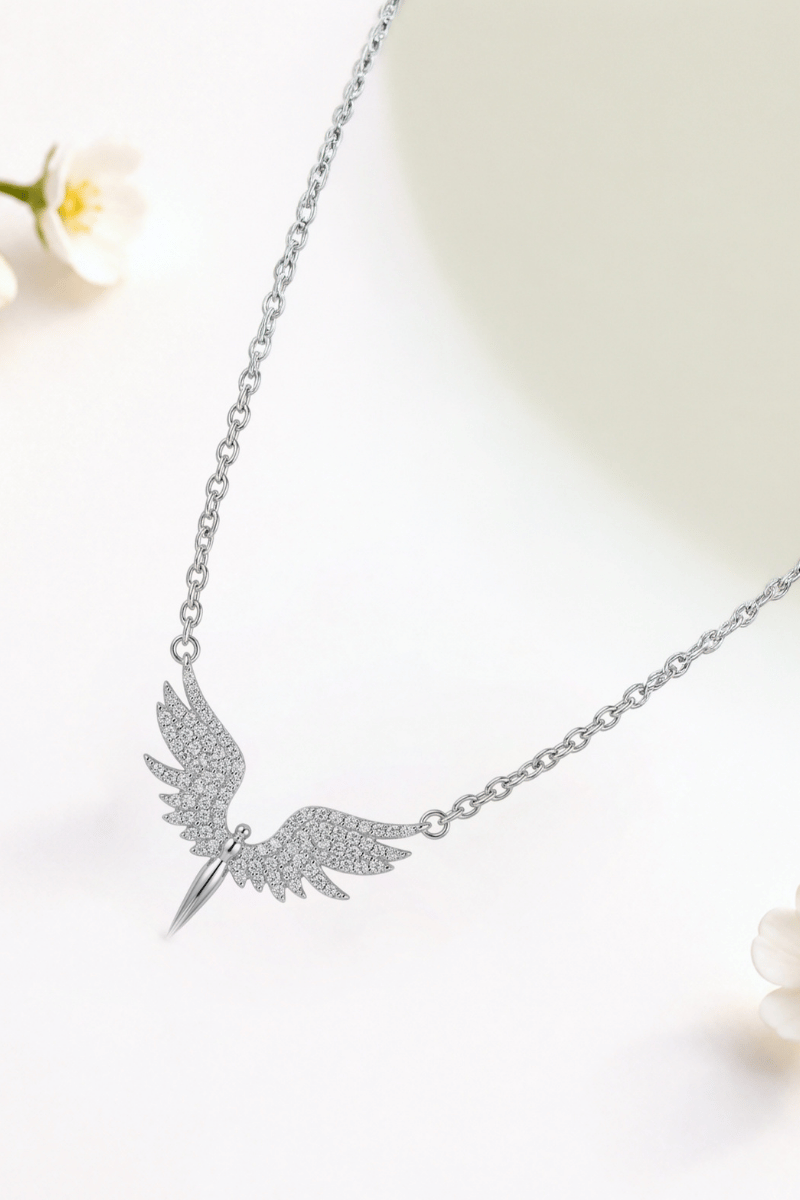 Zircon Angel Necklace