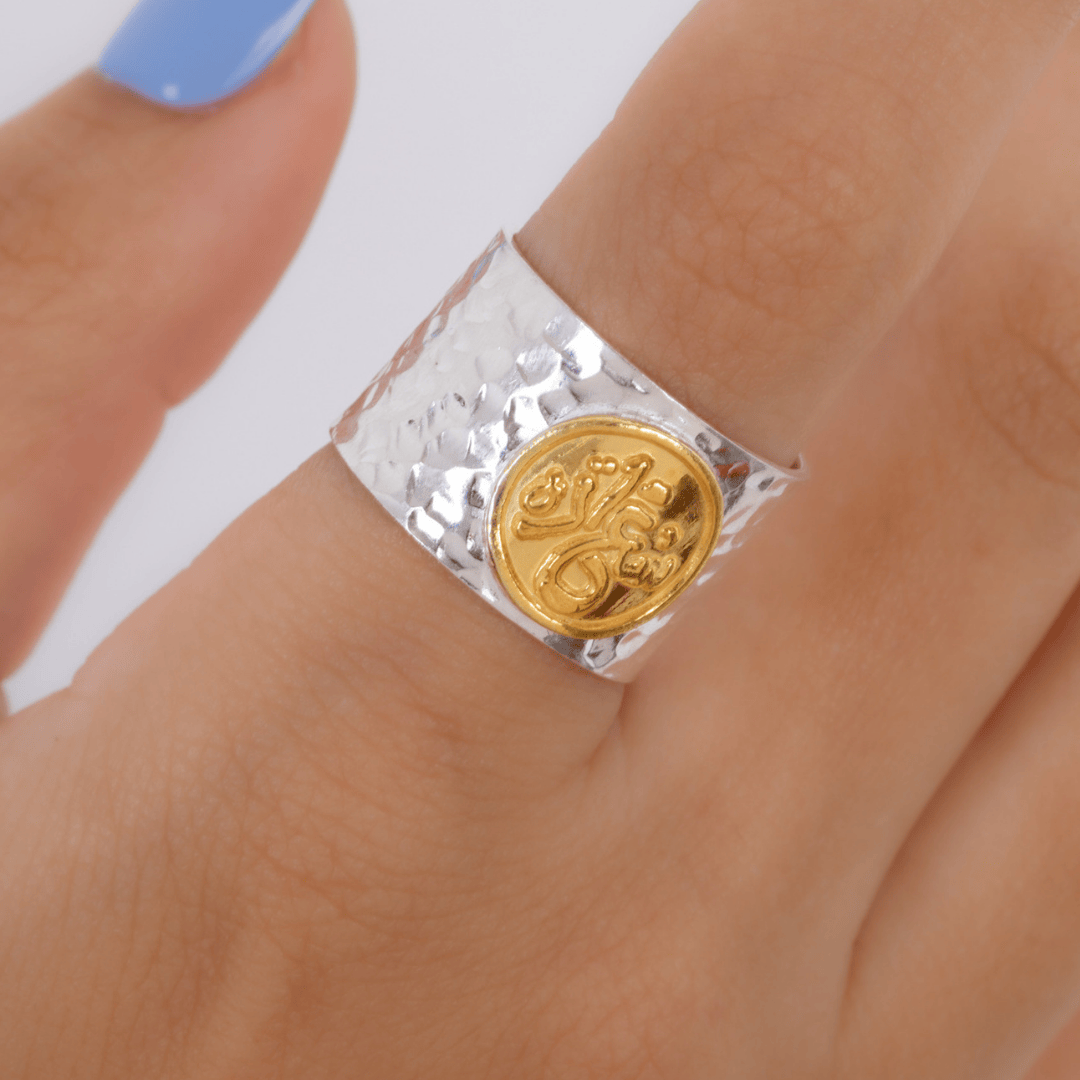Barq Sa3ada Mix Gold Ring