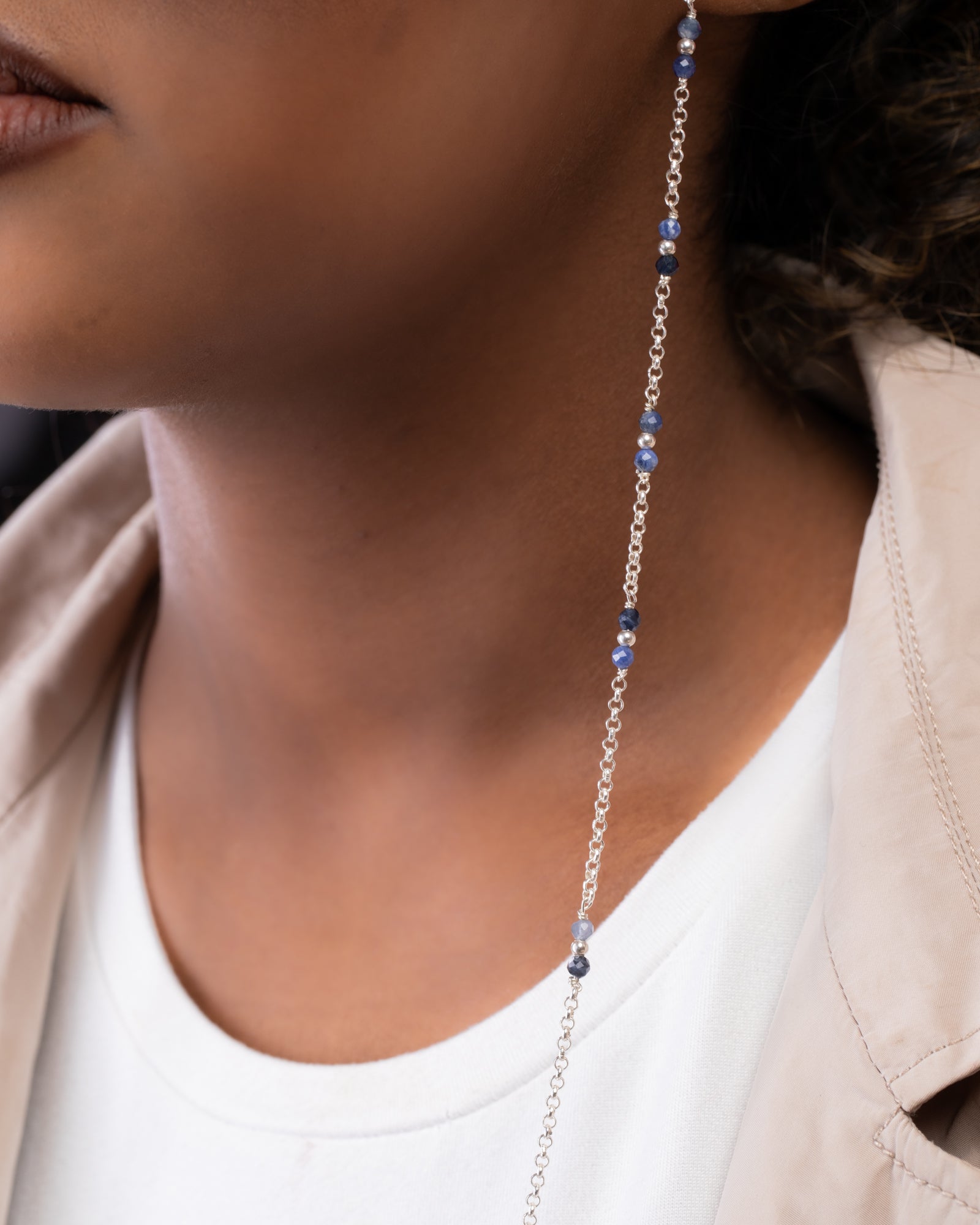 Sodalite Circle Cord