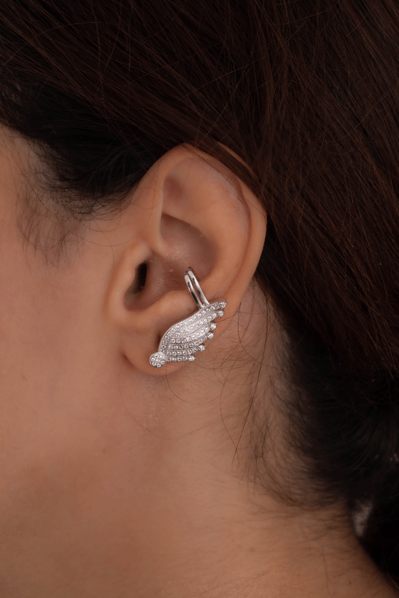 Zircon Angel Earring