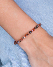 Colored Orange & Brown Bracelet