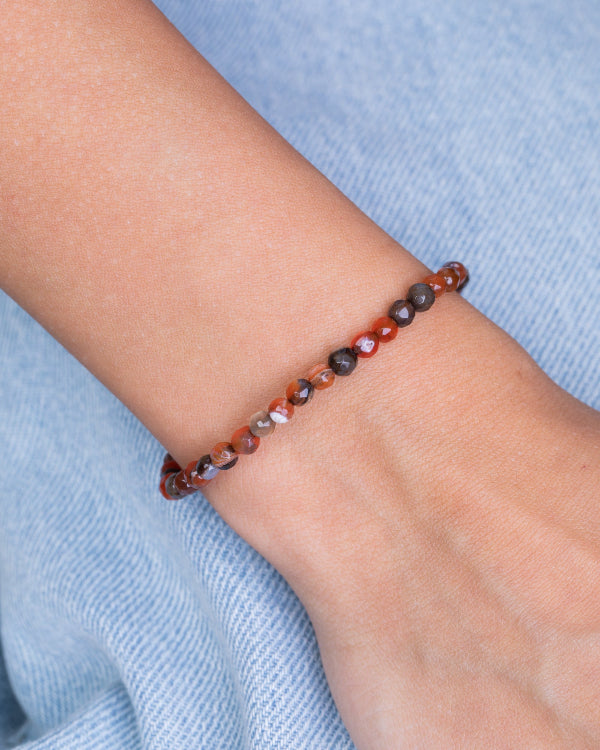 Colored Orange & Brown Bracelet