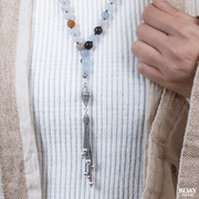 Colored Jade Necklace سبحه او سلسله