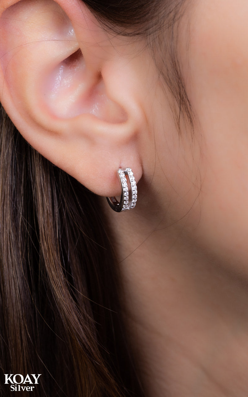Zircon Double layer hoop E