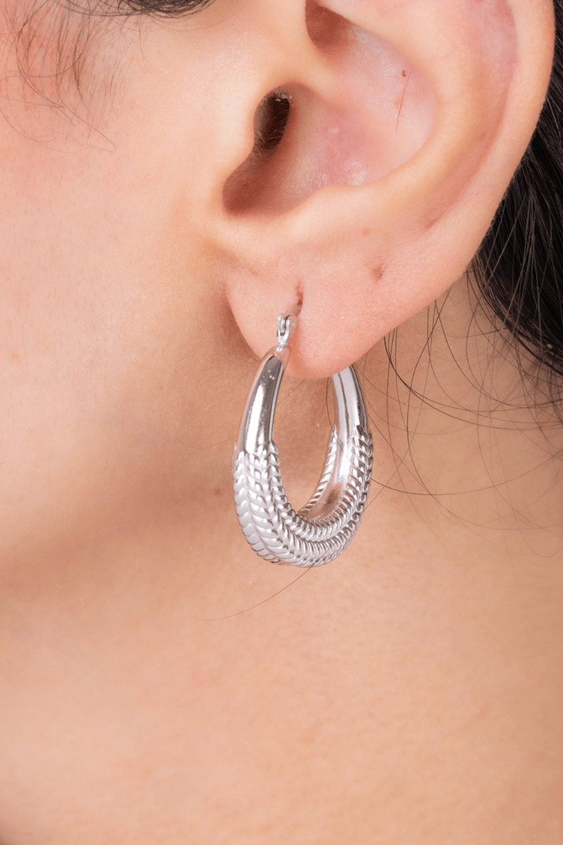 Bulky Wavy (06) Earring