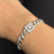 Zircon Square Gourmet Bracelet