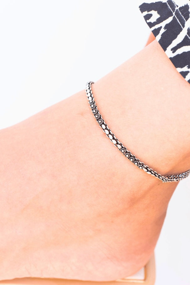 Flower (01) Indian Anklet