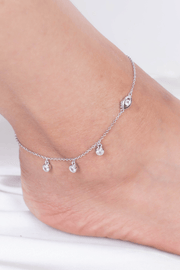 Zircon Eye Anklet
