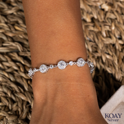 Circles Zircon Bracelet