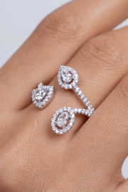 Zircon Ovals (09) Ring