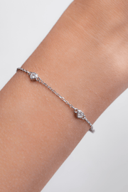 Zircon Heart (04) Bracelet