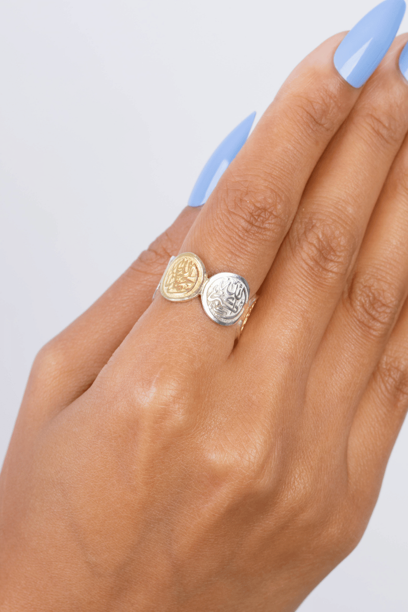 Arabic (028) Mix Gold Ring