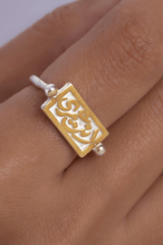 Arabic (07) Mix Gold Ring