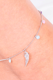 Colored Wing Anklet