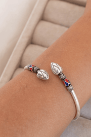 Indian Double Oval Colored Bangle