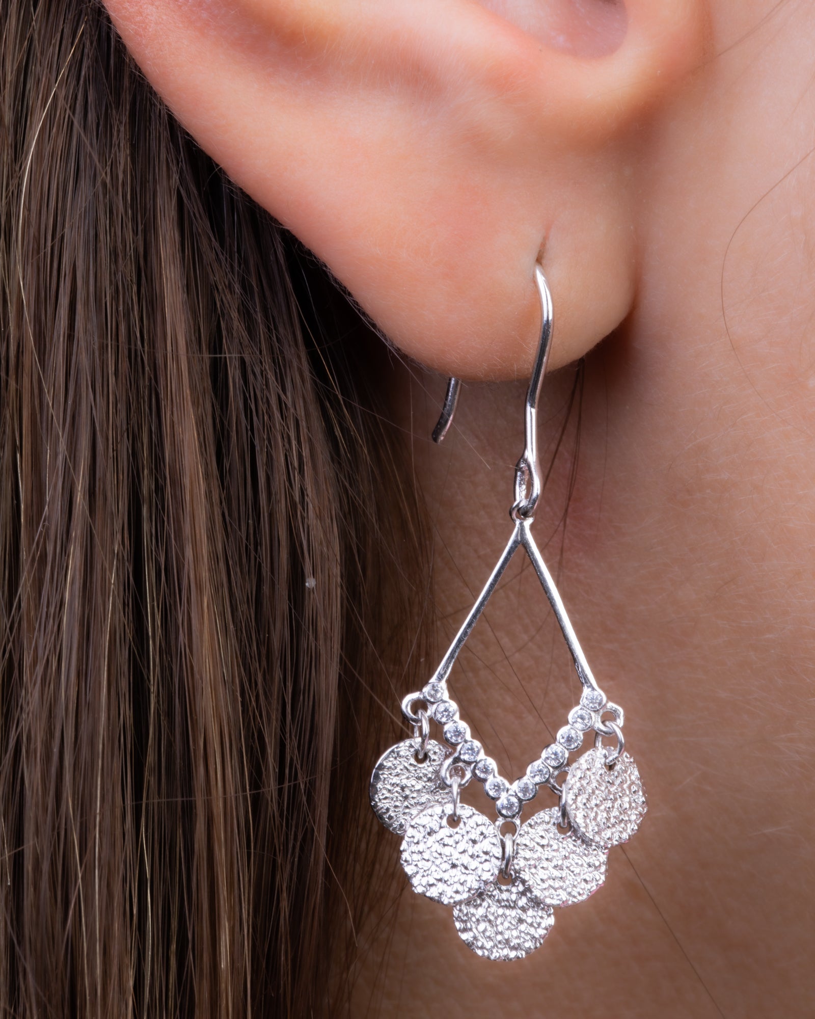 Zircon & Barq Earring