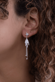 Zircon Star (04) Earring