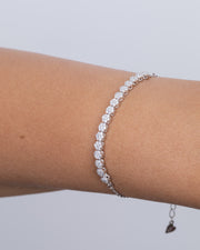 Zircon Tiny Flowers Bracelet