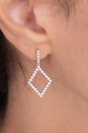 Zircon Oval (09) Earring