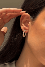 Wavy Hoop (012) Earring