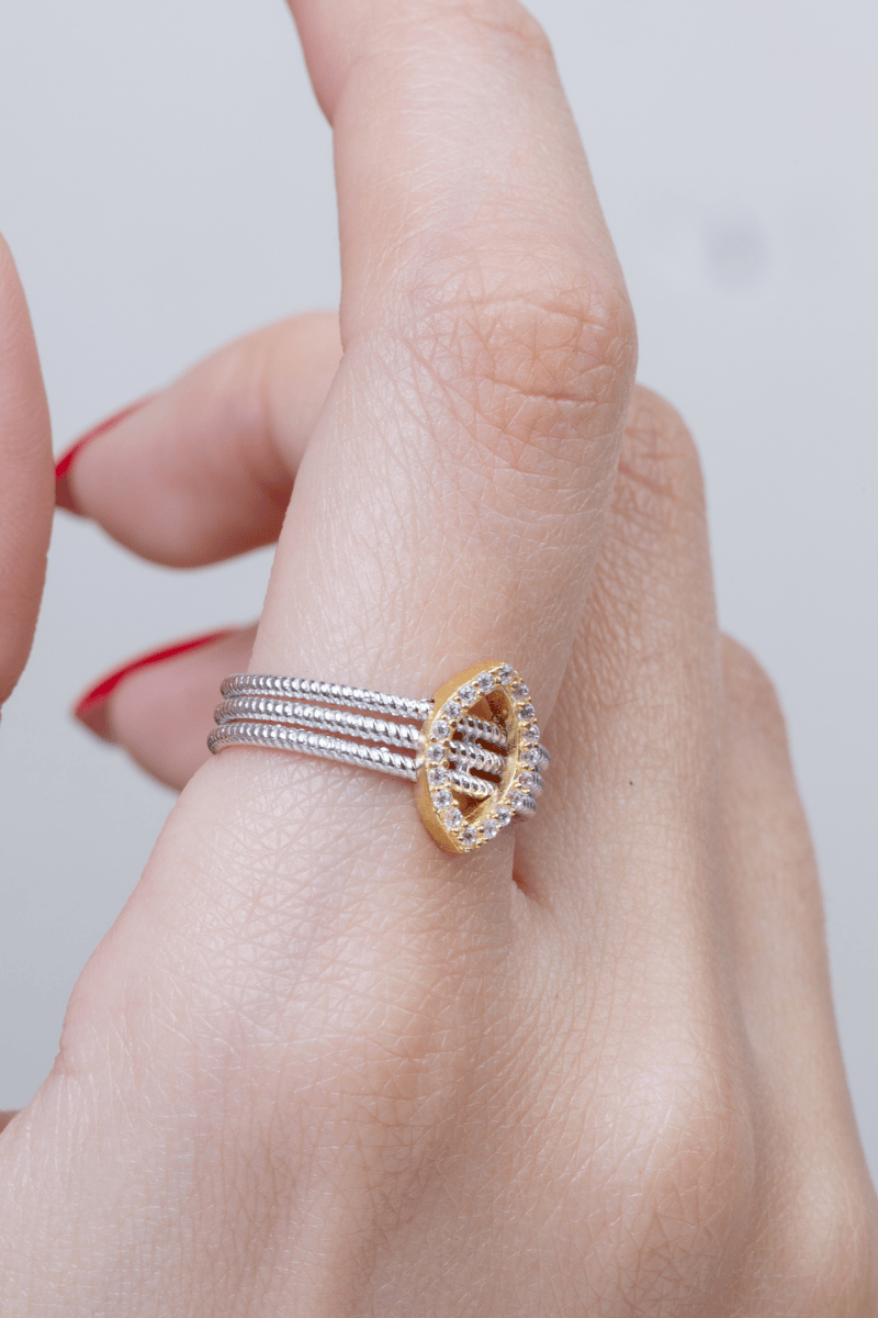 Zircon Oval (04) GP Ring