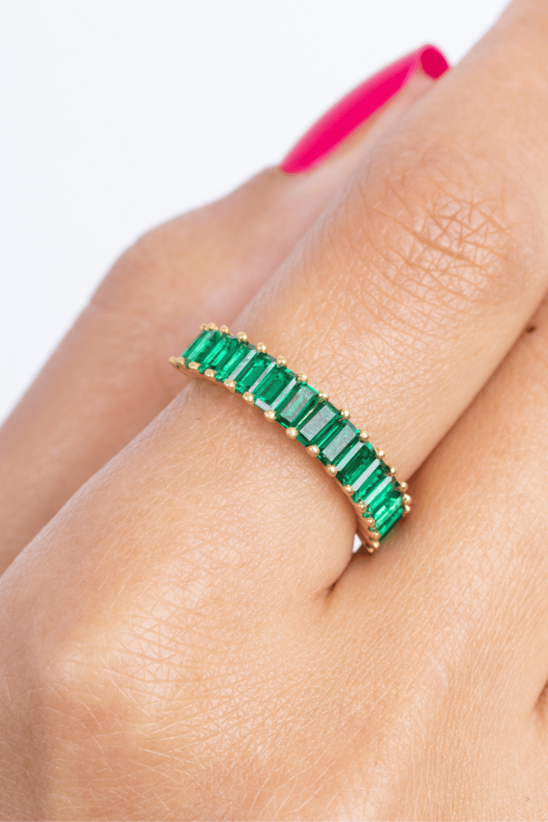Zircon (0179) Green Ring