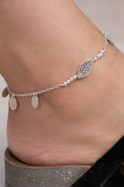 Leaf & Barq Anklet