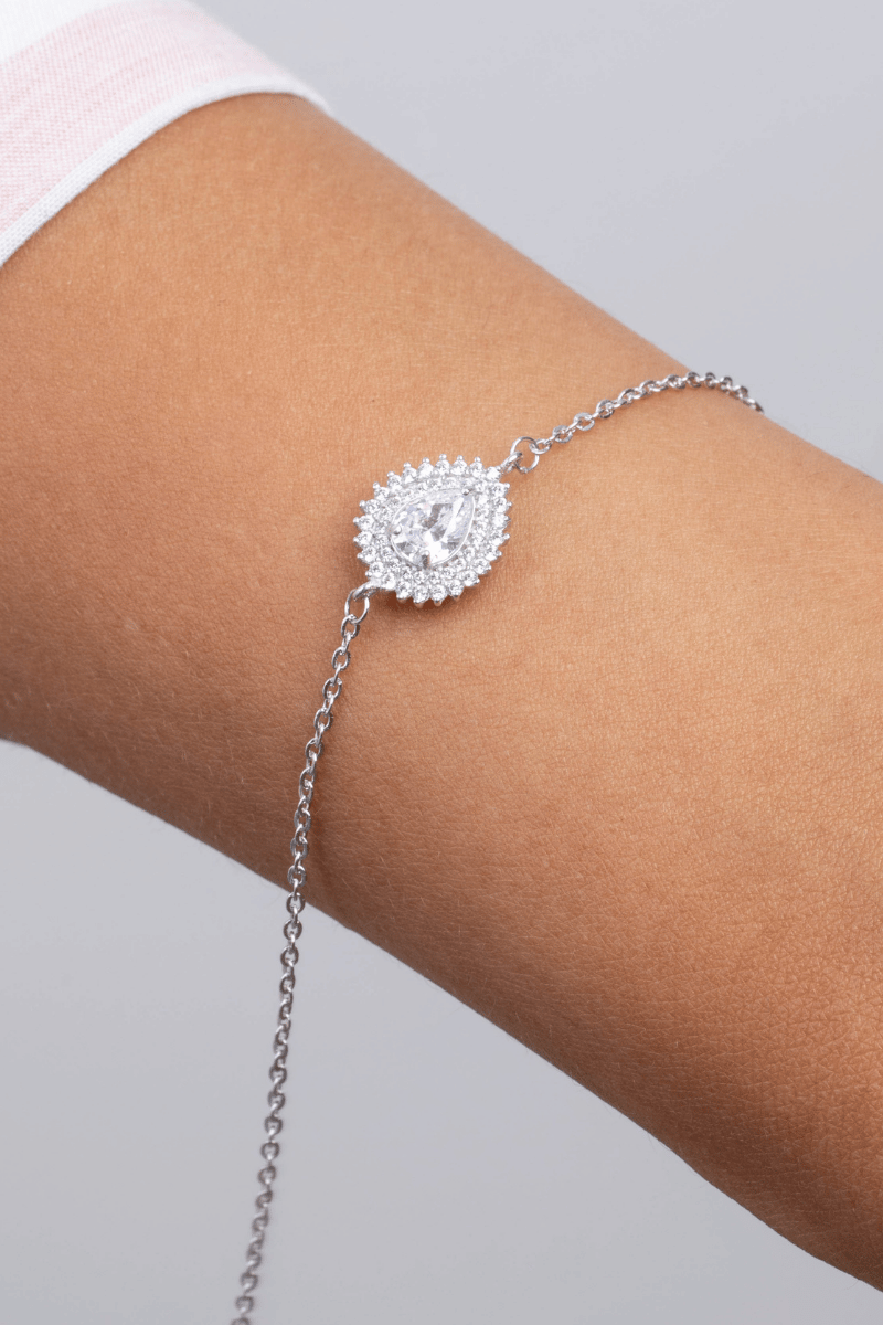 Zircon Oval Bracelet