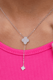 Zircon Flower (04) Necklace