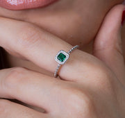 Zircon Ring (081-Green)