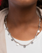 Barq and Silver Arch Necklace