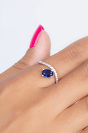 Zircon Blue (0182) Ring