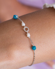 Apatite and Pearl Stones B