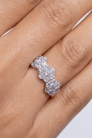 Zircon Flowers (09) Ring
