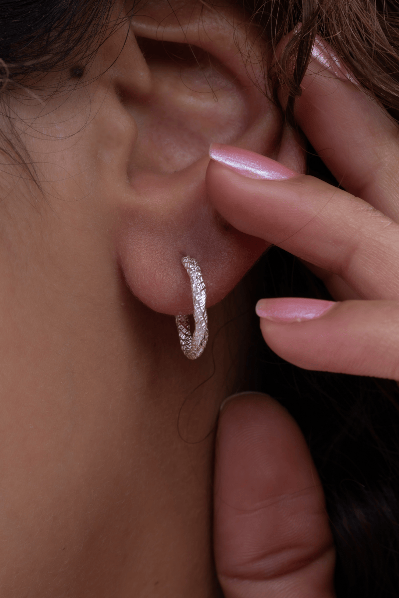 Plain Hoop (011) Earring (1.5 CM)