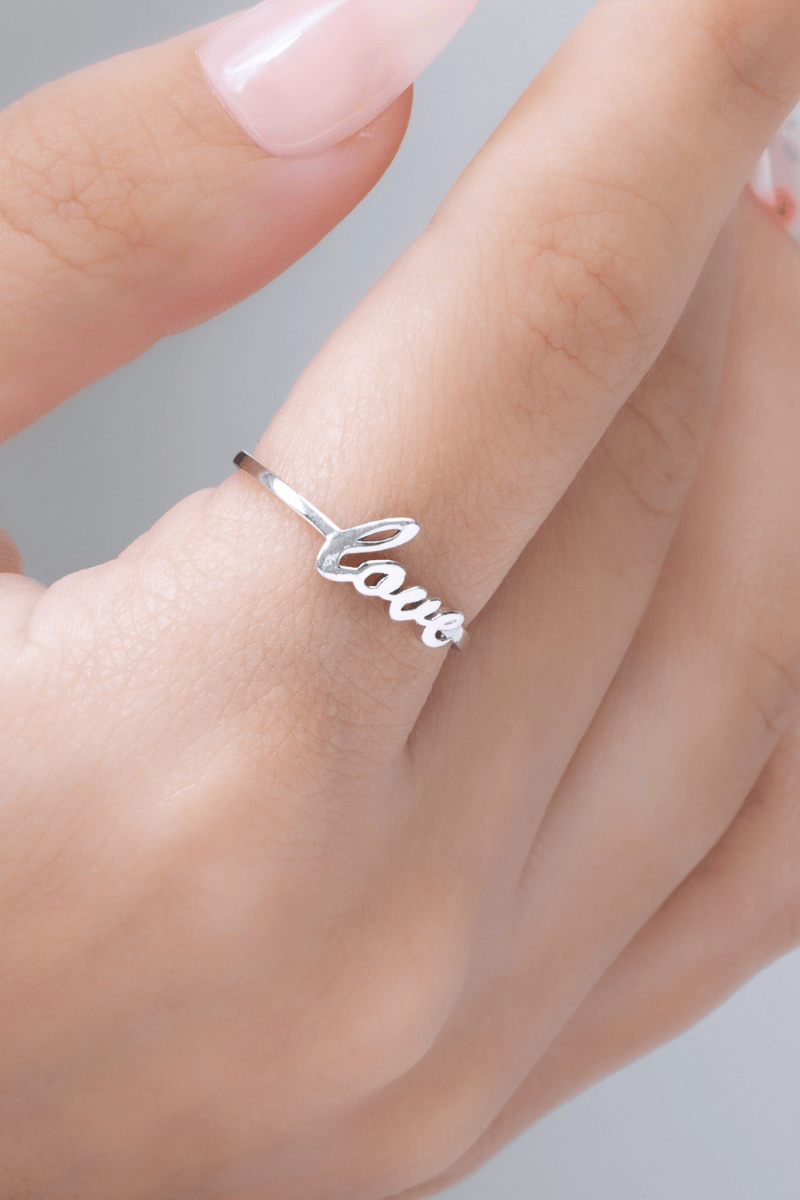 Plain Love Ring