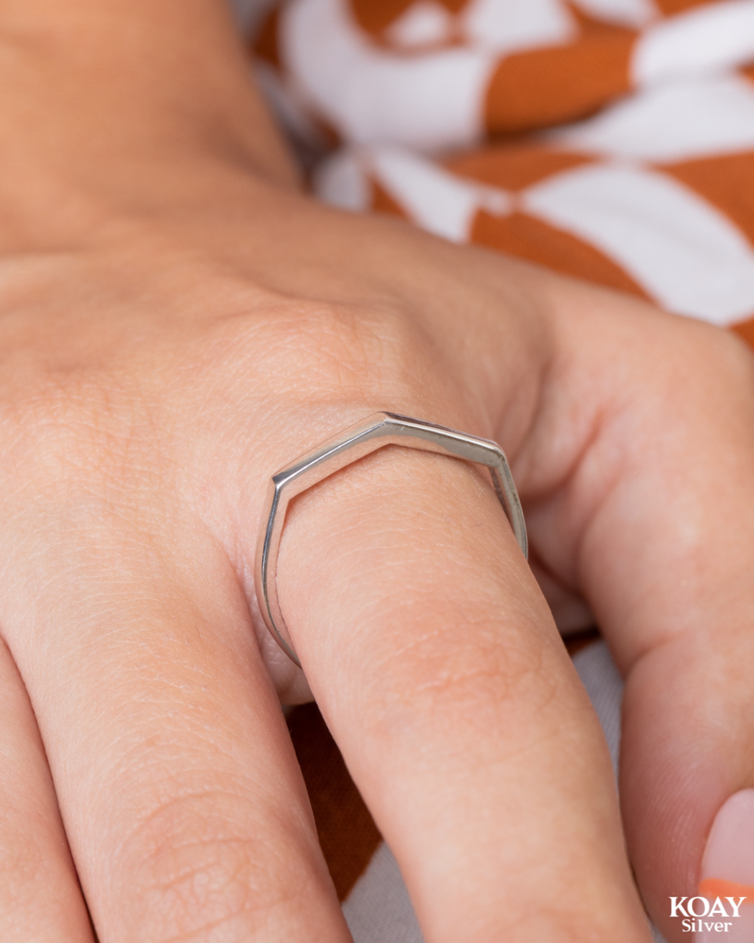 Hexa Plain Ring