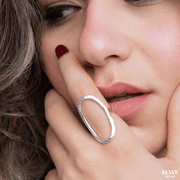 Plain Oval Ring